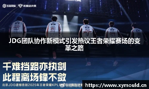JDG团队协作新模式引发热议王者荣耀赛场的变革之路